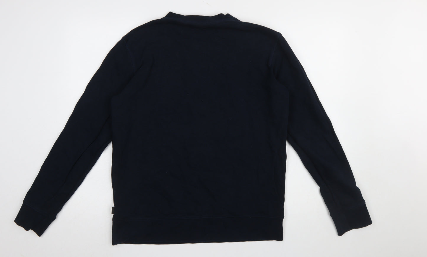 Marks and Spencer Men's Blue M Crew Neck Pullover Sweatshirt