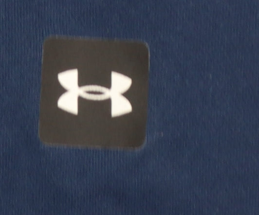 Under Armour Men’s Blue Full Zip Hoodie Size M Fleece Sportswear