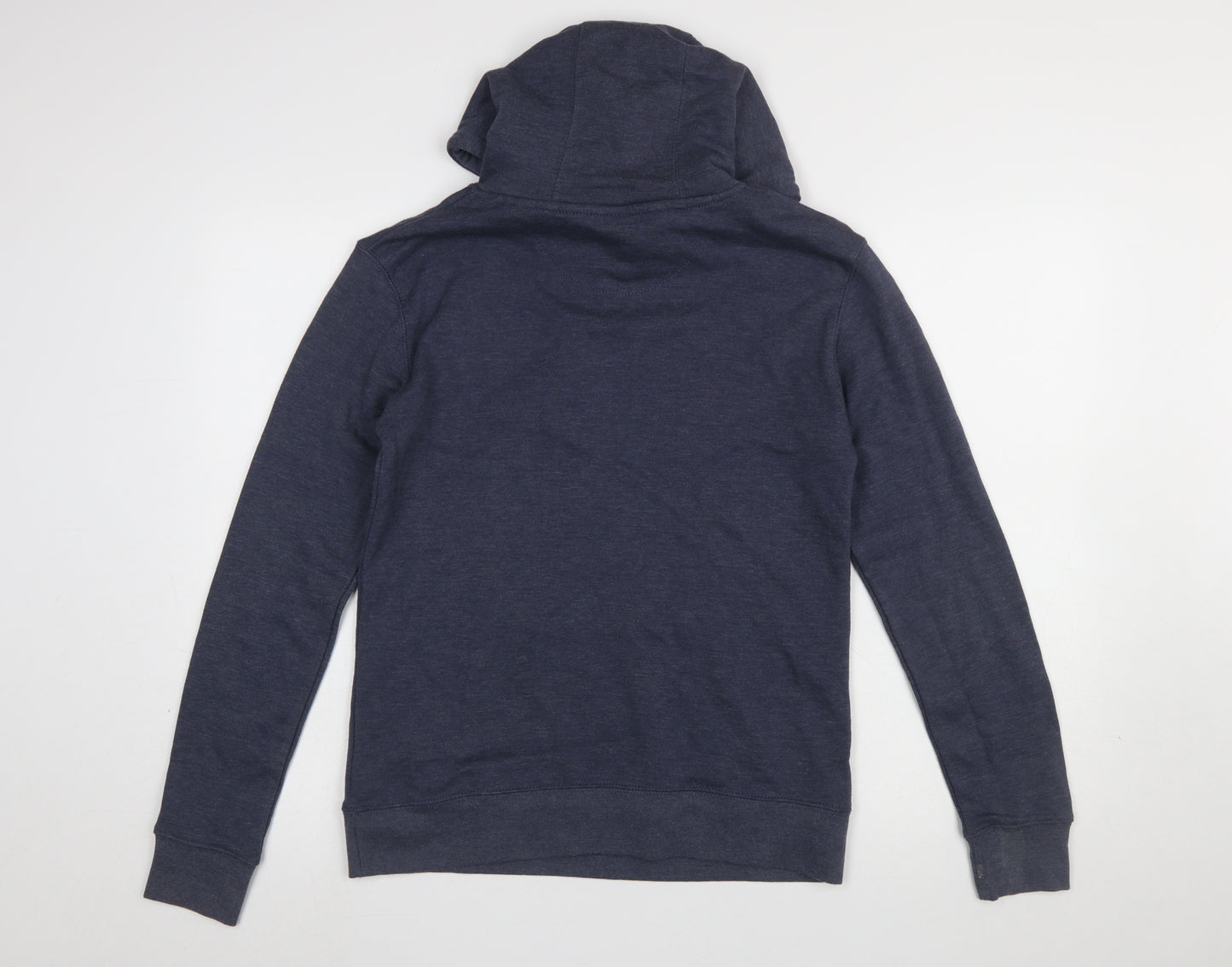 Lane Seven Mens Blue Pullover Hoodie Small Graphic Print Regular Fit