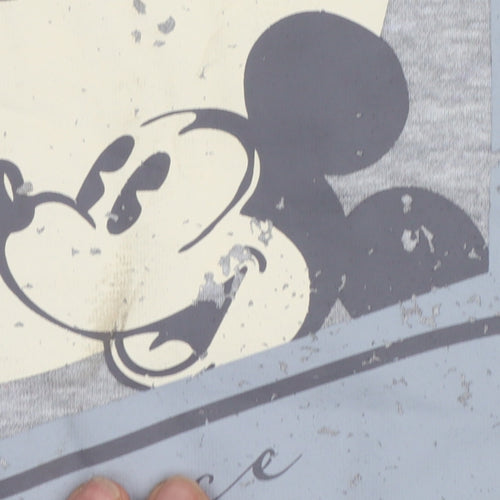 Disney Mickey Mouse Grey Crew Neck Sweatshirt Women XL 18/20 Primark Cares