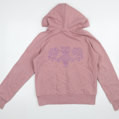 Trespass Women's Pink Pullover Hoodie Small Cotton Blend Casual