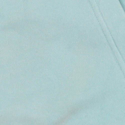 Nike Womens Blue Pullover Hoodie M Cotton Blend