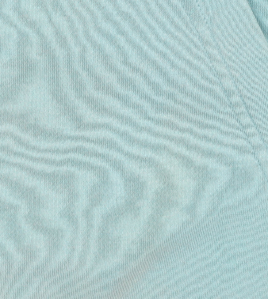 Nike Womens Blue Pullover Hoodie M Cotton Blend