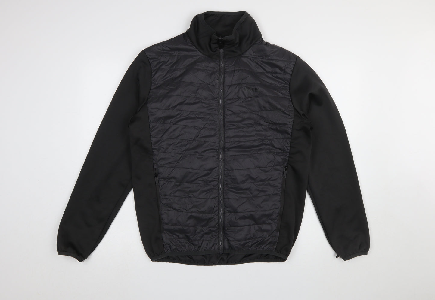 Regatta Men’s Black Softshell Padded Mid-Length Jacket Size M Outdoor Hiking