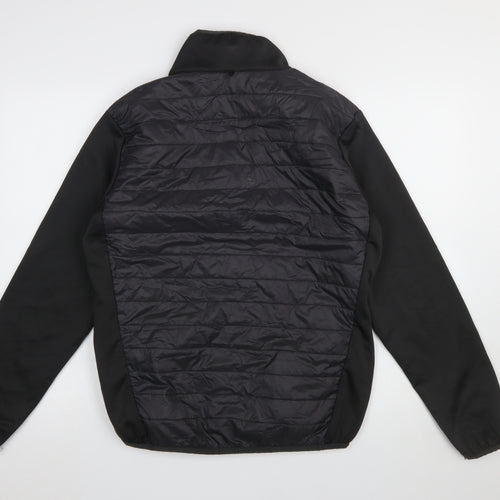 Regatta Men’s Black Softshell Padded Mid-Length Jacket Size M Outdoor Hiking