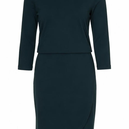 Topshop Women Green Size 10 Bodycon Knee Length Dress
