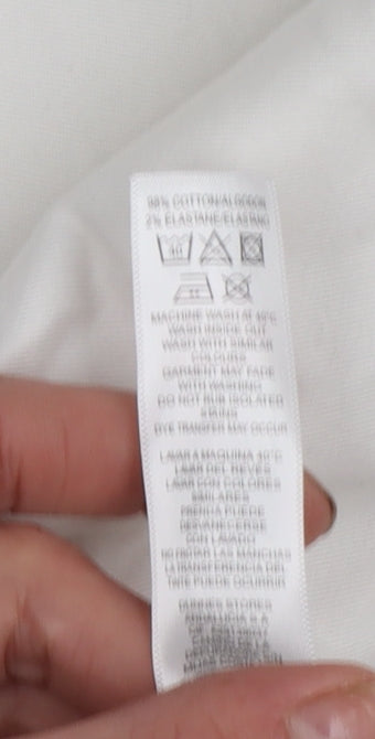 St. Bernard for Dunnes Stores Women's White Size 16 Bermuda Shorts