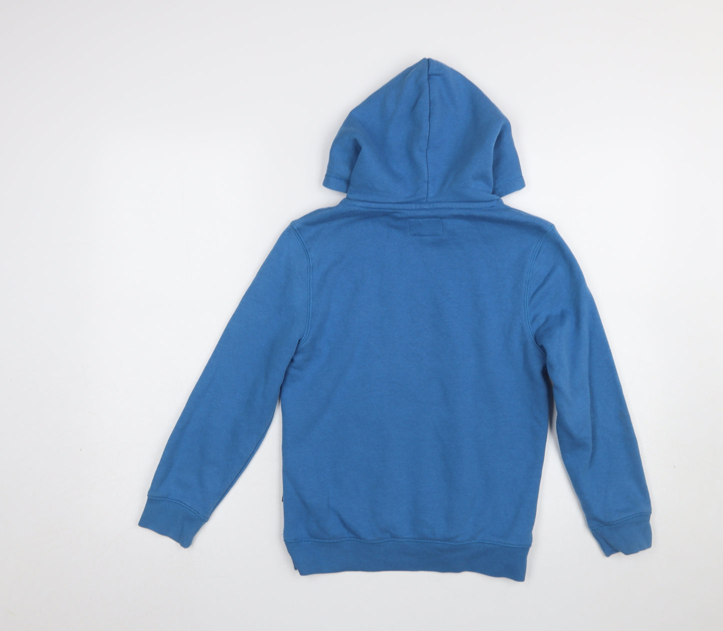 Billabong Boys Blue Pullover Hoodie Size 10 Cotton Blend Casual