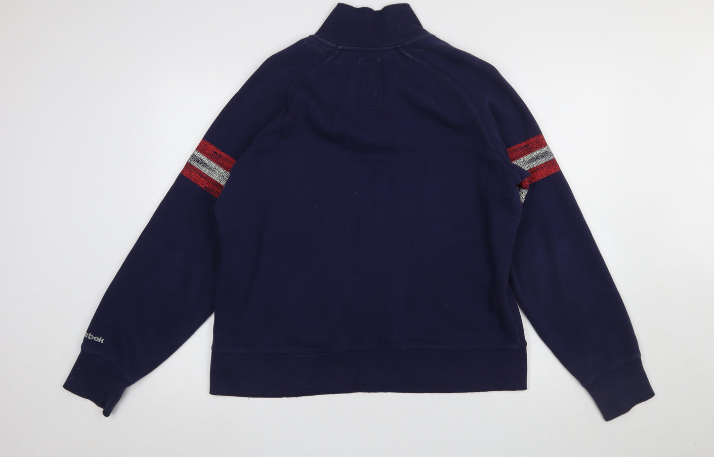 Reebok NFL Vintage Men's Blue XL Henley Sweatshirt New England Patriots
