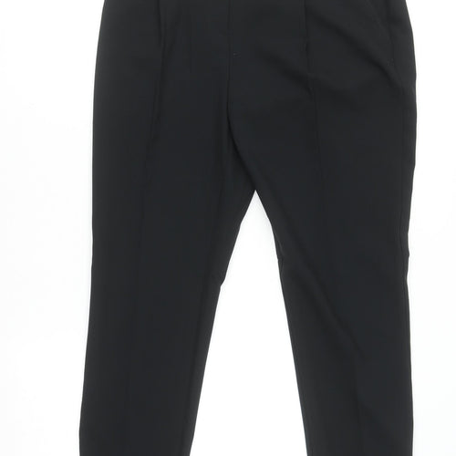Dorothy Perkins Women’s Black Size 10 Cropped Trousers Workwear