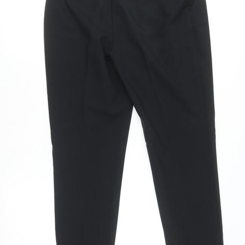 Dorothy Perkins Women’s Black Size 10 Cropped Trousers Workwear