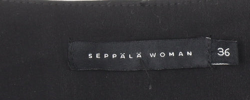 Seppälä Woman Black Sleeveless Sheath Dress Size 8 Workwear
