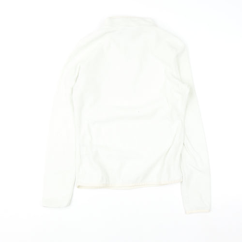 The North Face Women's White Fleece Pullover Hoodie S