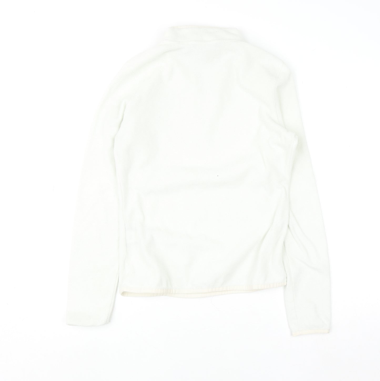 The North Face Women's White Fleece Pullover Hoodie S