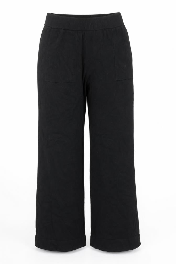 Kate Spade Women’s Black Knit Sweatpants Size S Elastic Waist Comfort Trousers