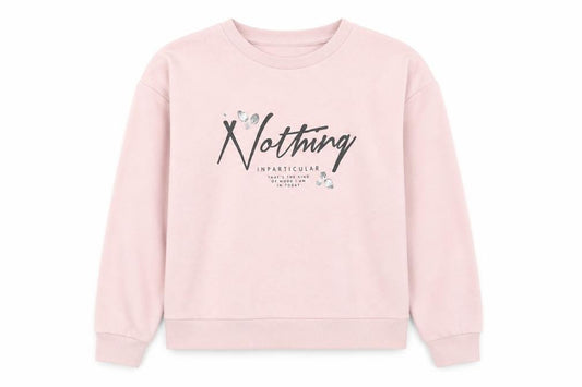 Front view of Primark Women Pink Crew Neck jumper, size 10