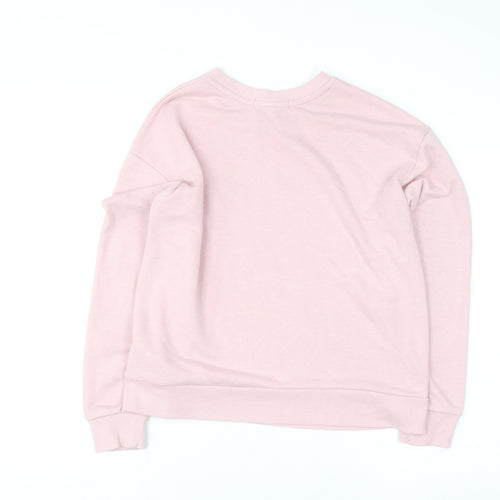 Primark Women Pink Crew Neck Pullover Jumper Size 10