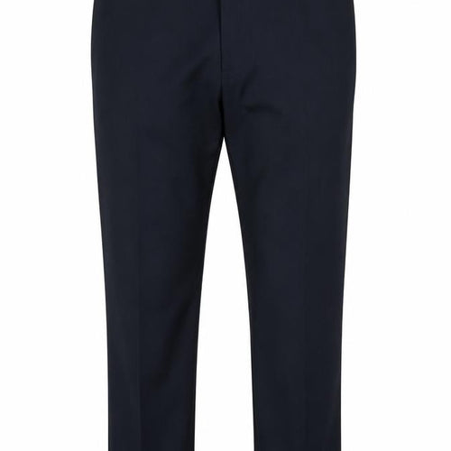 Dunnes Stores Men's Navy 42in Regular Fit Dress Trousers