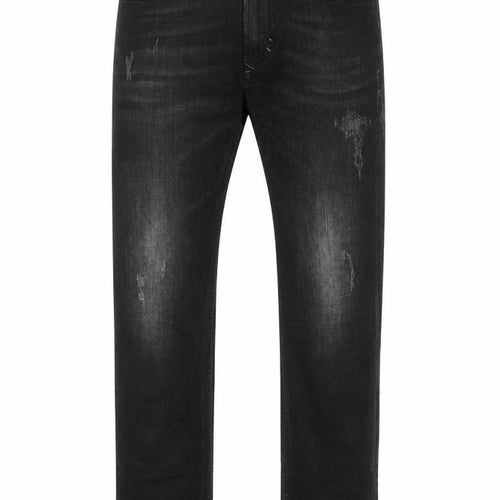 Diesel Men's Black Slim Fit Straight Denim Jeans Size 31