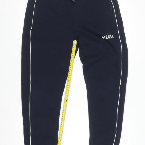 Diesel Men's Black Jogger Tracksuit Bottoms M Regular Fit