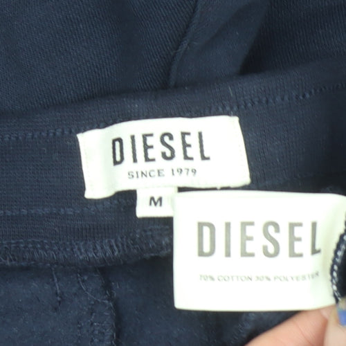 Diesel Men's Black Jogger Tracksuit Bottoms M Regular Fit
