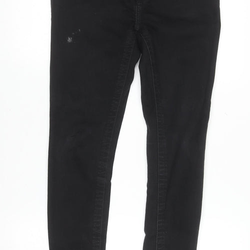 True Religion Womens Black Skinny Jeans Size 10 Slim Fit Stretch Denim