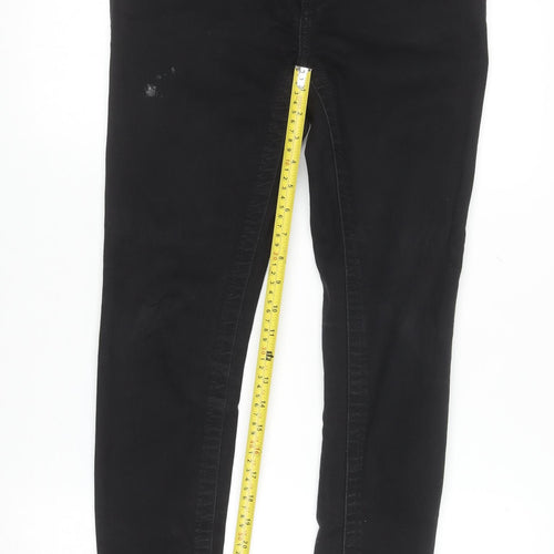 True Religion Womens Black Skinny Jeans Size 10 Slim Fit Stretch Denim