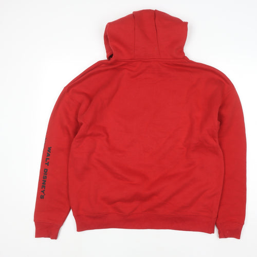 Disney Mickey Mouse Red XS Women's Christmas Pullover Hoodie