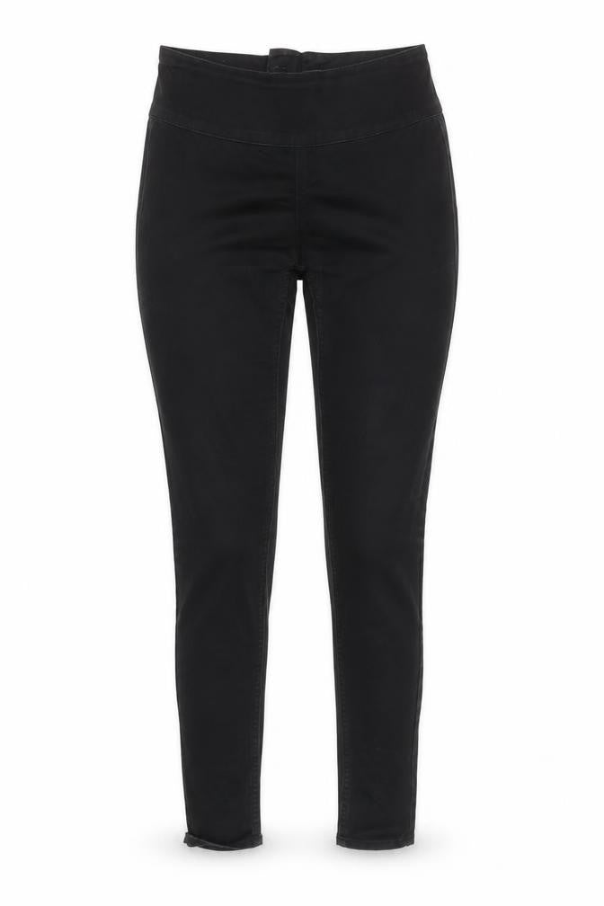Pieces Womens Black Skinny Stretch Jeans Size M Mid Rise Denim