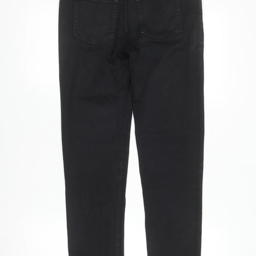 The Kooples Womens Black Skinny Jeans Size 28 Slim Fit Stretch Denim