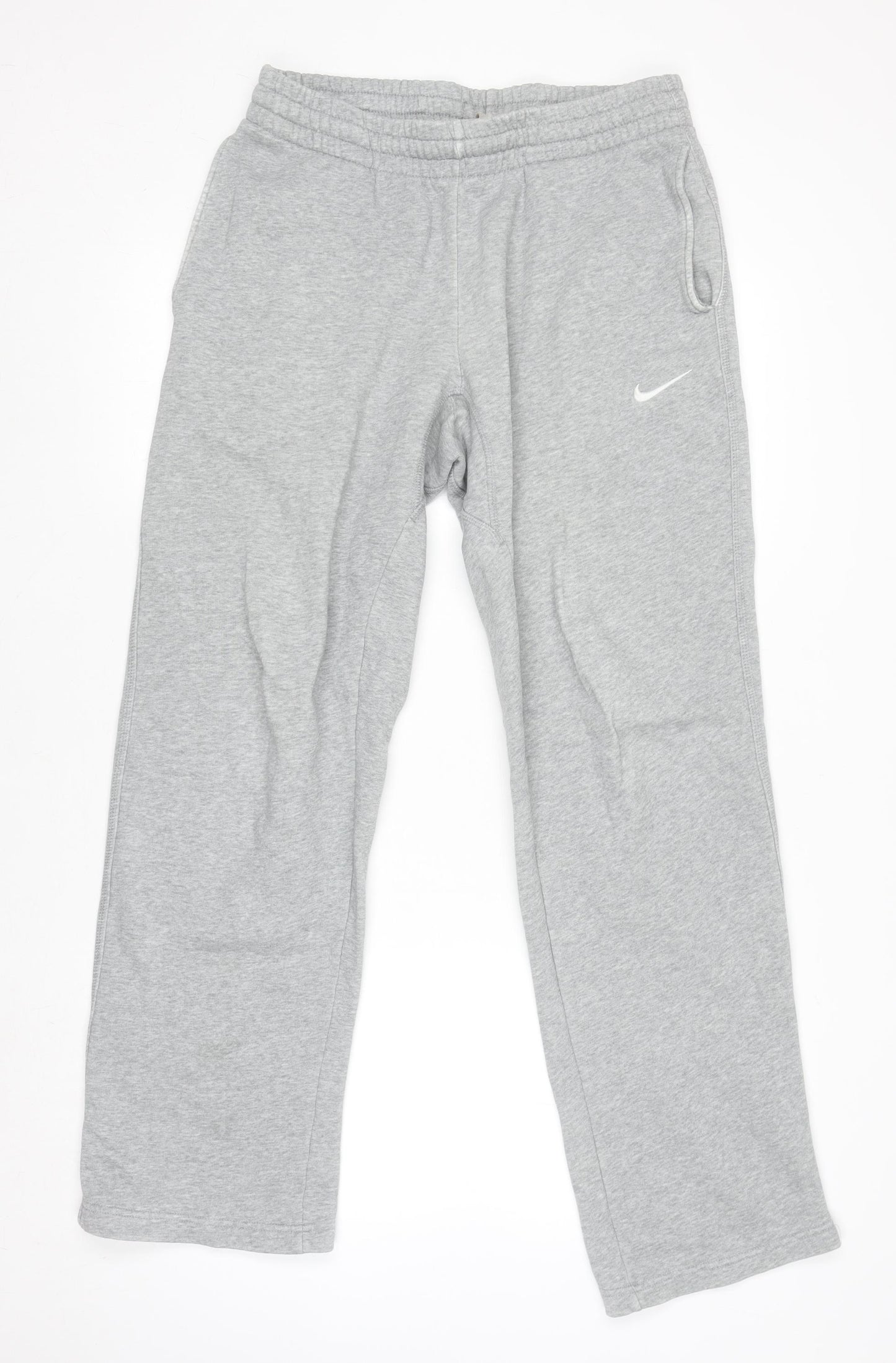 Nike Mens Grey Small Regular Fit Sweatpants Activewear Trousers