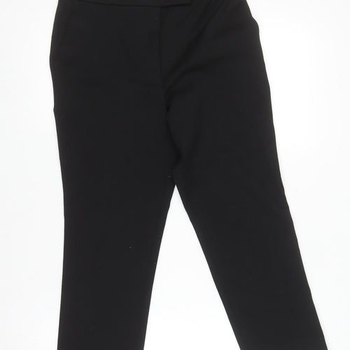 Marks and Spencer Women's Black Slim Trousers Size 10