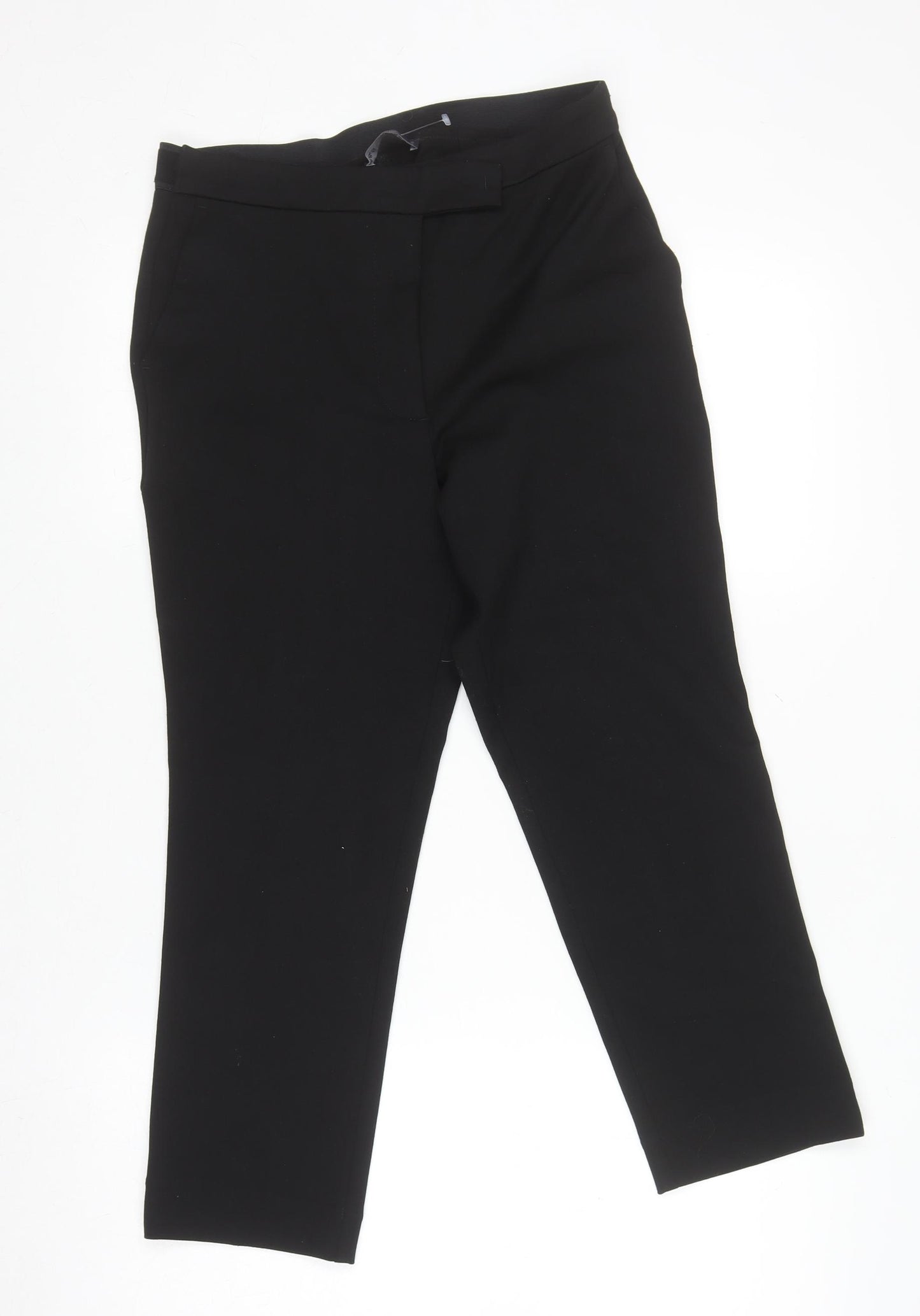 Marks and Spencer Women's Black Slim Trousers Size 10