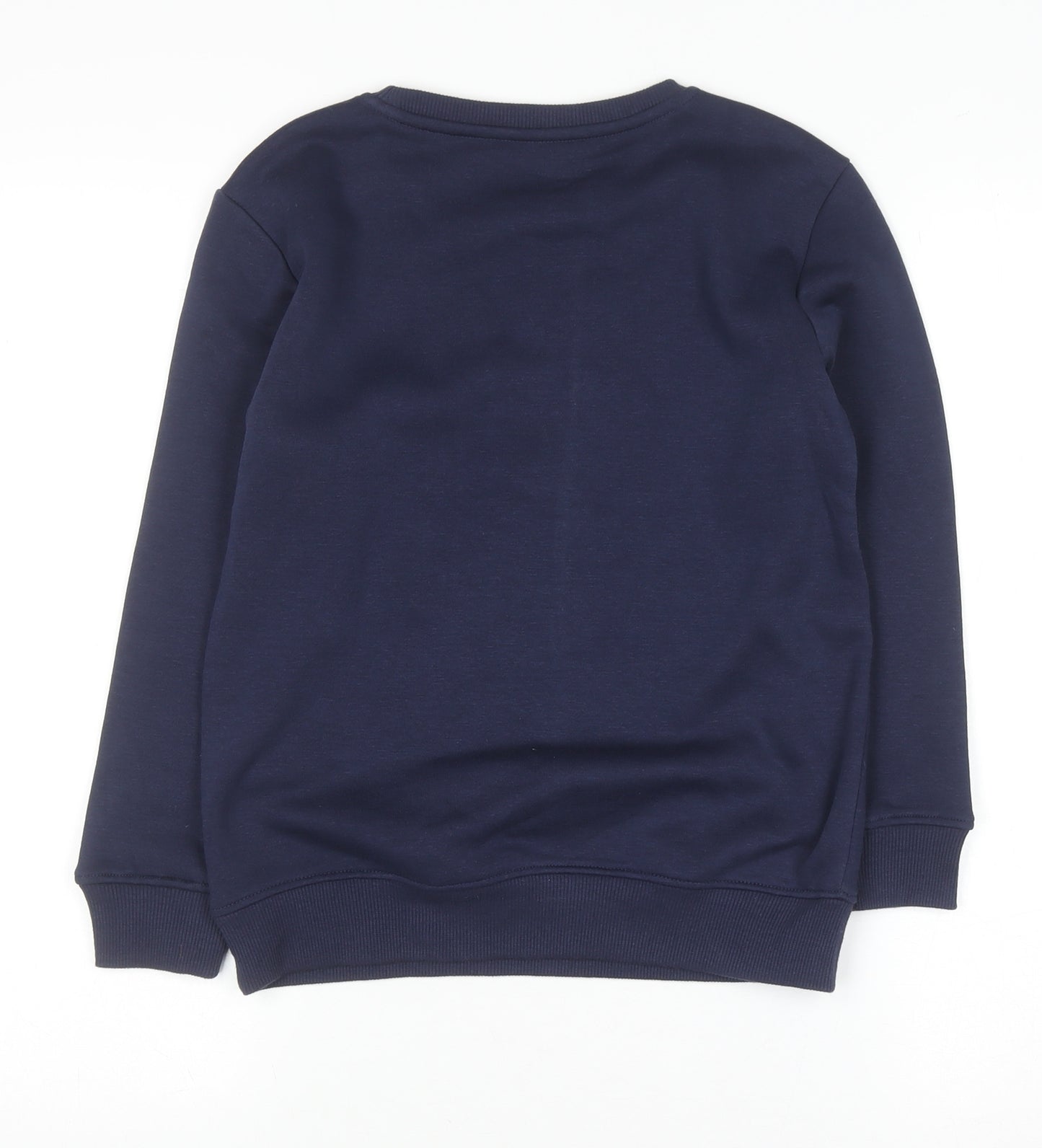 Dunnes Stores Boys Blue Christmas Dinosaur Pullover Sweatshirt 8-9 Years