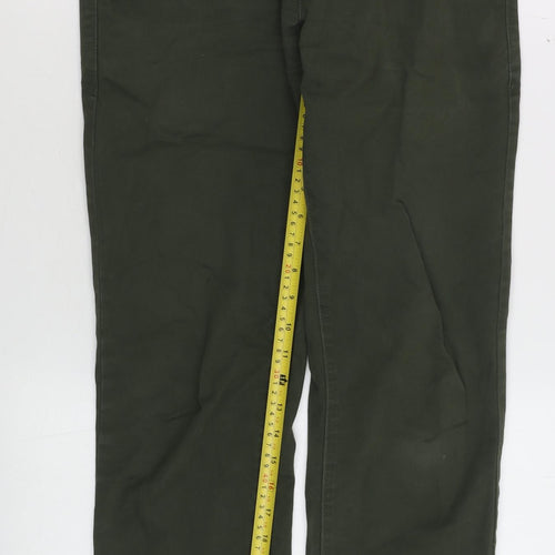 Levi's Men's Green 511 Slim XX Chino Trousers W30 L34