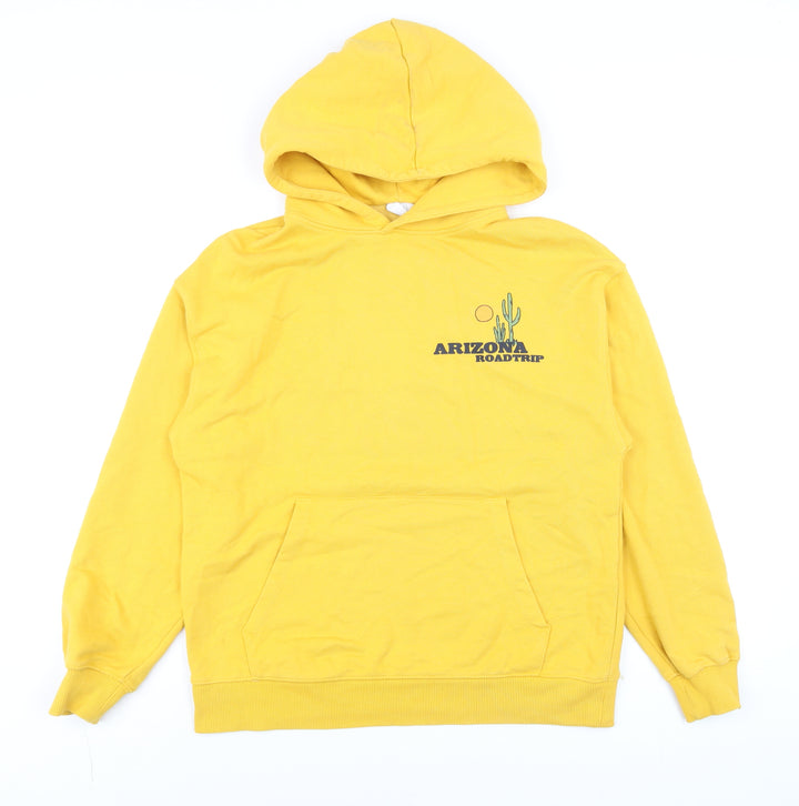 Zara Boys Yellow Arizona Roadtrip Pullover Hoodie Size 13-14 Years