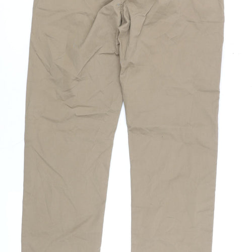 St. Bernard for Dunnes Stores Men's Beige Slim Fit Chino Trousers 30W 30L