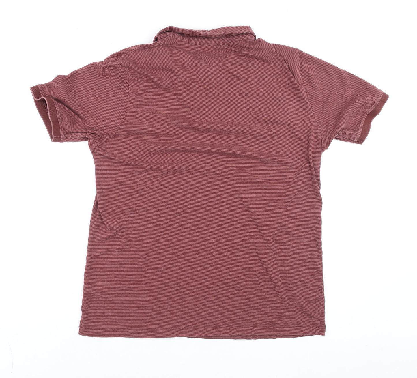 Dunnes Stores Men’s Brown Regular Fit Cotton Polo Shirt L