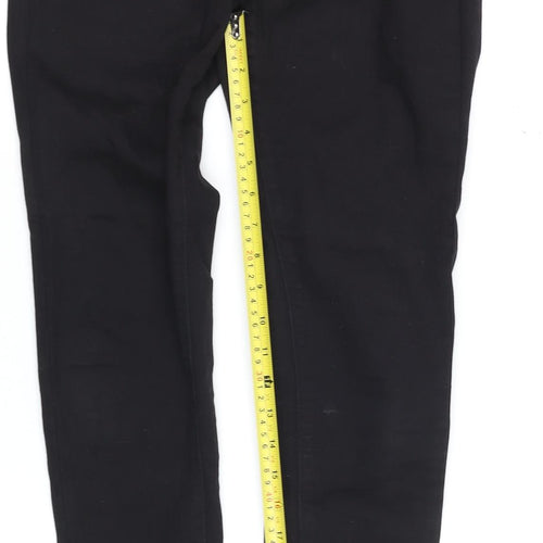 Wax Jean Womens Black Skinny Jeans Size 7 Slim Stretch Cotton Blend