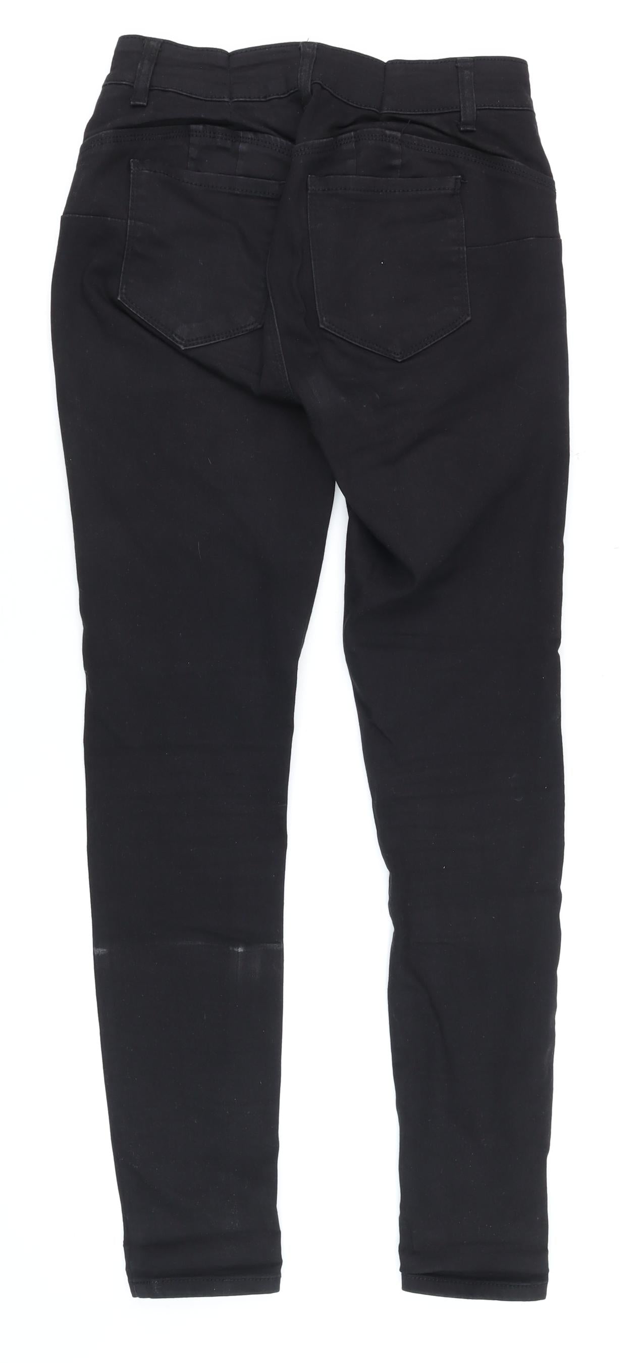 Wax Jean Womens Black Skinny Jeans Size 7 Slim Stretch Cotton Blend