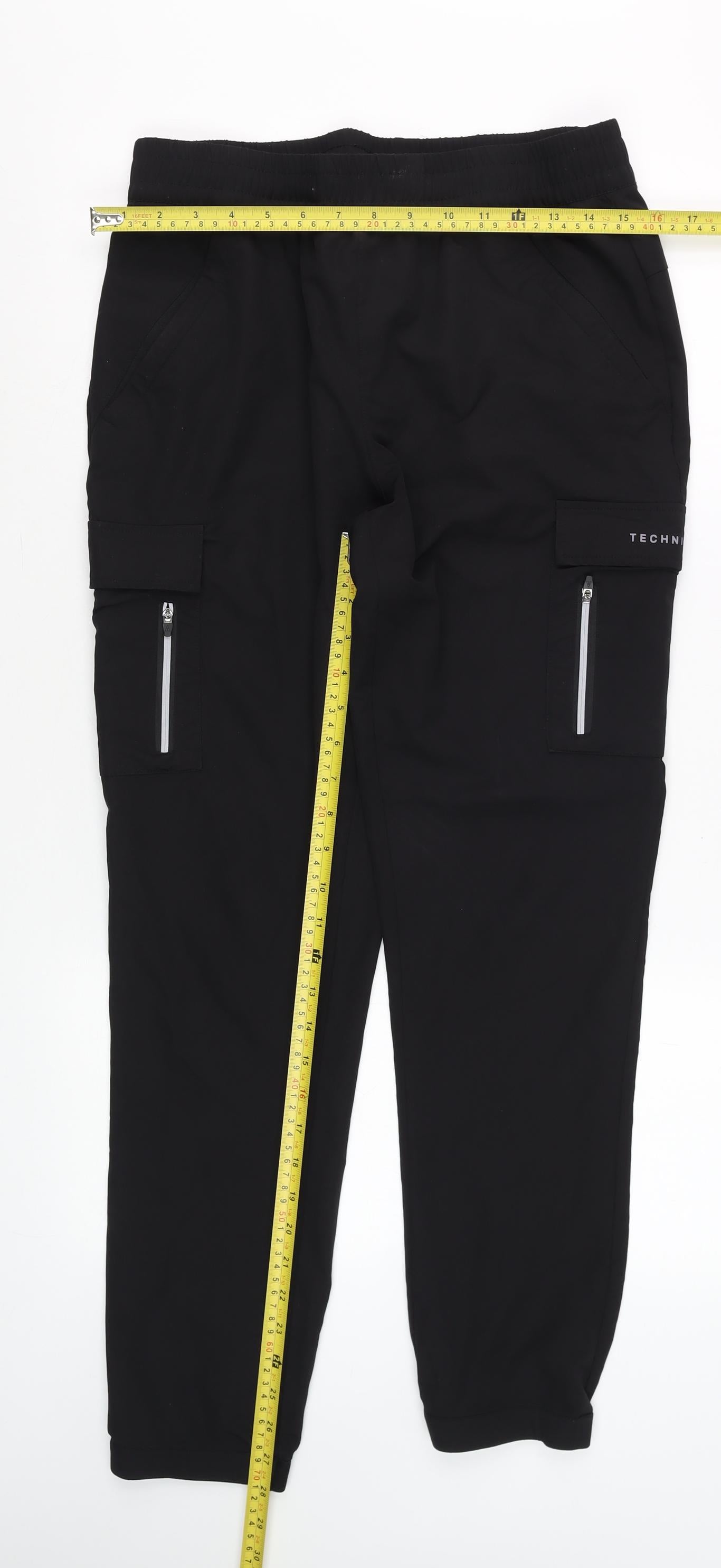 Technicals Mens Black Jogger Trousers Size S Quick Dry Hiking Pants