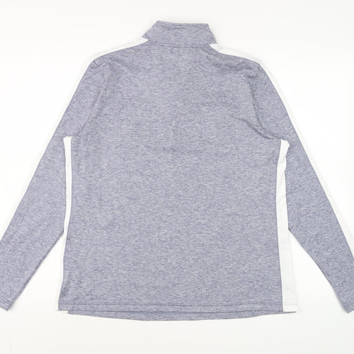 Dunnes Stores Womens Grey Half Zip Track Jacket Size M