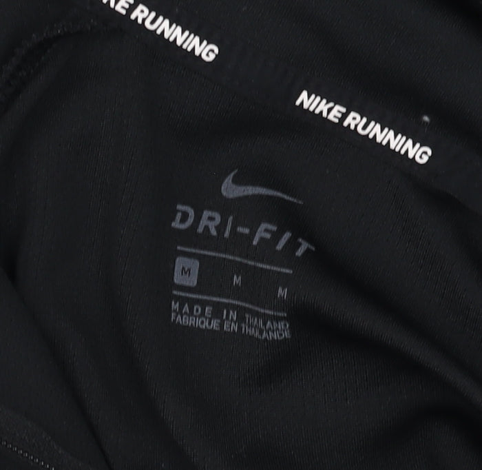 Nike Womens Black Dri-FIT Half Zip Running Activewear Jacket M