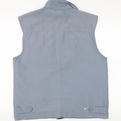 Pegasus Mens Grey Polyester Bodywarmer Waistcoat M Outdoor Casual