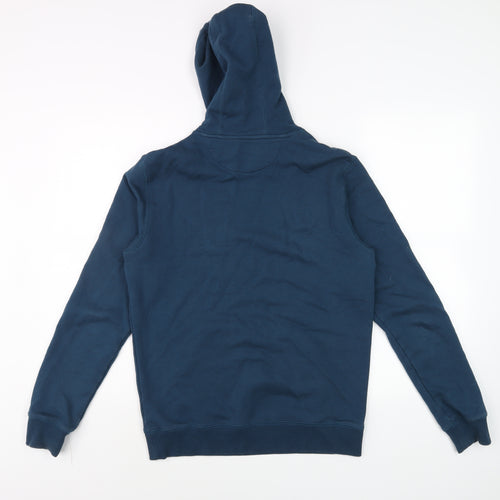 Farah Men's Blue XS Pullover Hoodie Cotton Long Sleeve