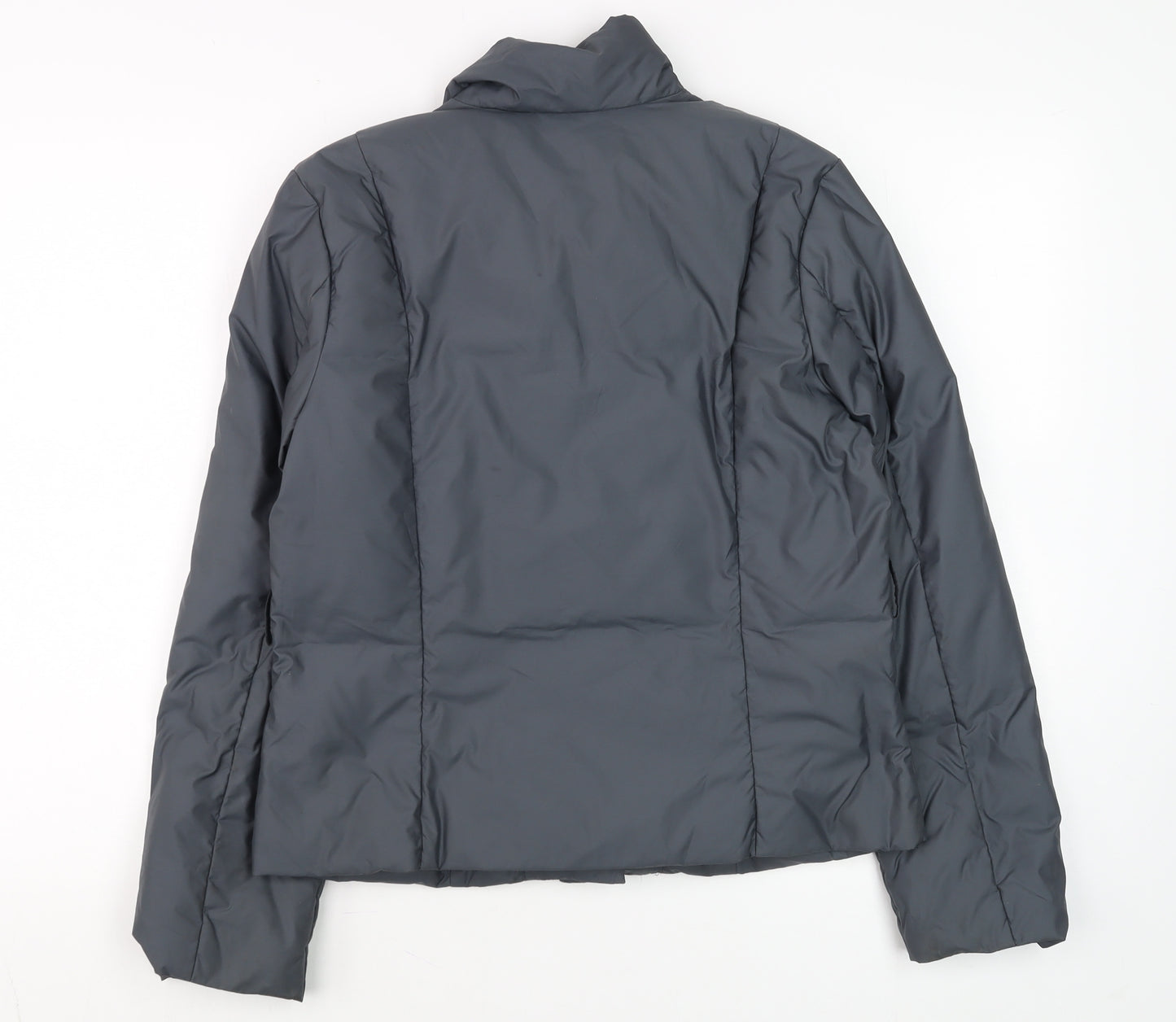 GAP Women’s Grey Short Puffer Blazer Jacket Size S