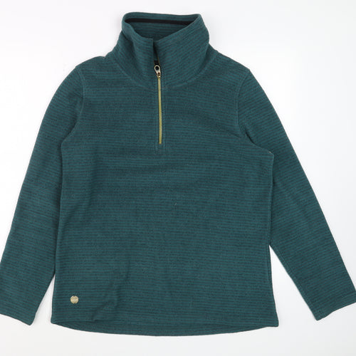Regatta Men's Green Fleece Half Zip Pullover Sweatshirt Size L