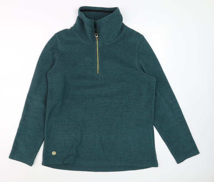 Regatta Men's Green Fleece Half Zip Pullover Sweatshirt Size L