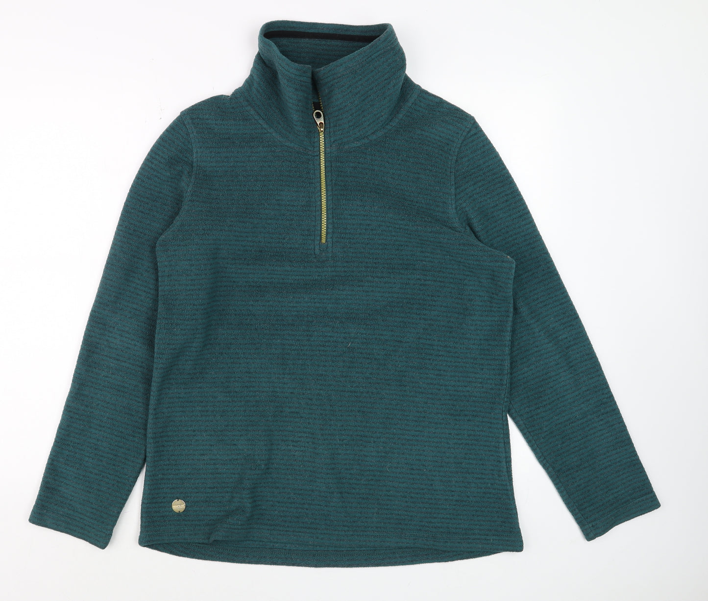 Regatta Men's Green Fleece Half Zip Pullover Sweatshirt Size L