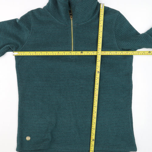 Regatta Men's Green Fleece Half Zip Pullover Sweatshirt Size L
